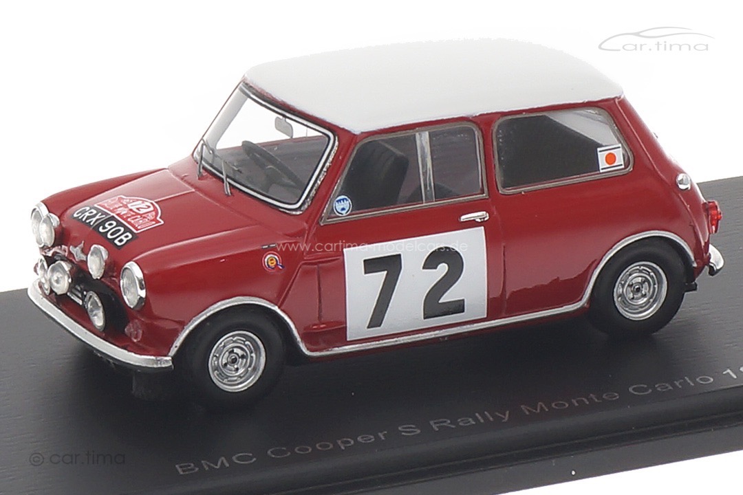 BMC Cooper S Rallye Monte Carlo 1965 Morley/Morley Spark 1:43 S1194