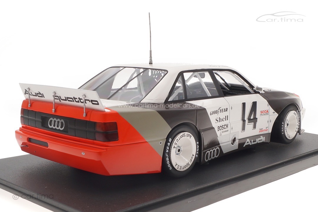 Audi 200 quattro Winner Cleveland Trans-Am 1988 Hans-Joachim Stuck Werk83 1:18 W1801401