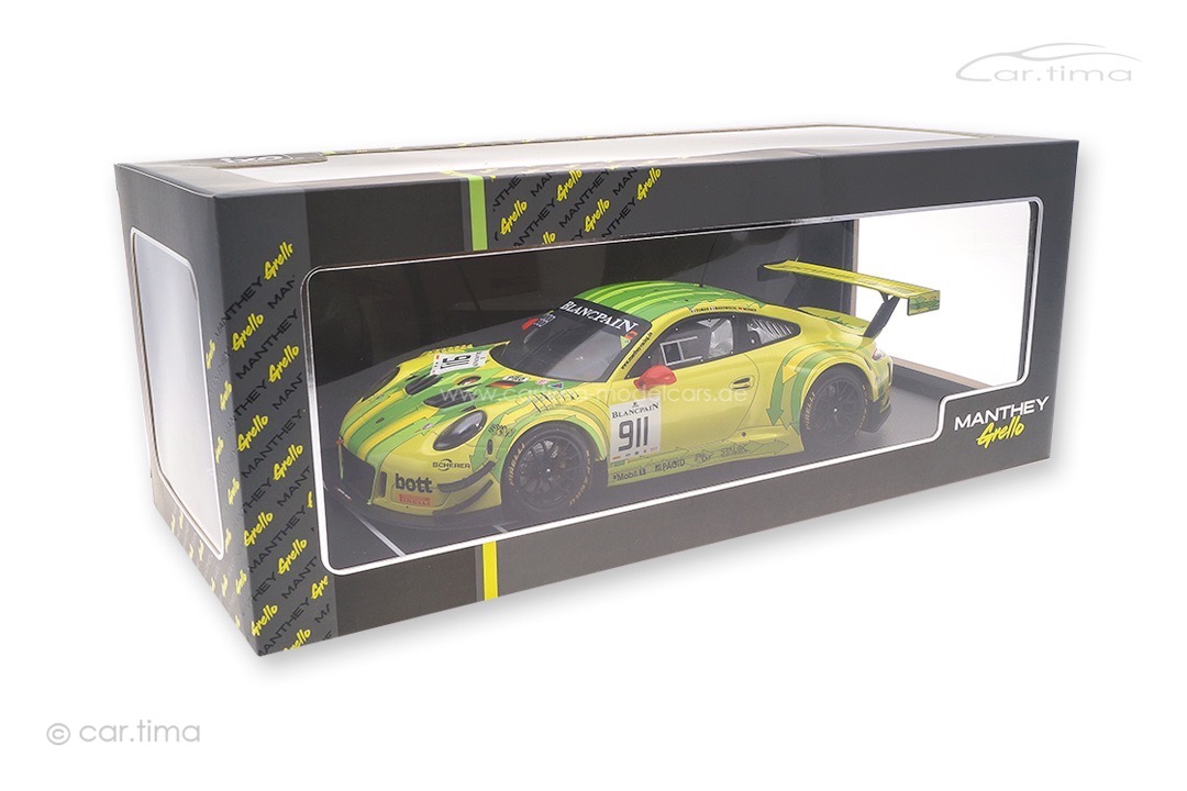 Porsche 911 (991 II) GT3 R Blancpain GT 2018 Makowiecki/Dumas/Werner 1:18 IXO Models