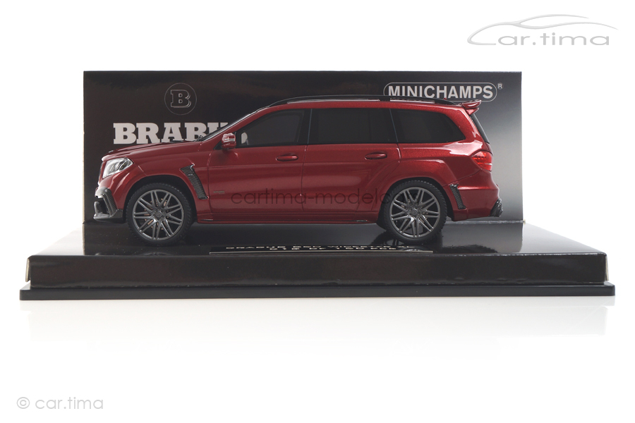 Brabus 850 Widestar XL Basis Mercedes-AMG GLS 63 rot Minichamps 1:43 437037362