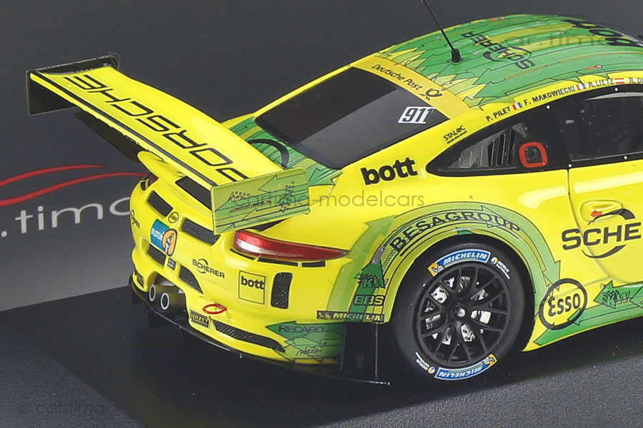 Porsche 911 GT3 R 24h Nürburgring 2017 Dumas/Lietz/Pilet Minichamps 1:43 CA04318003