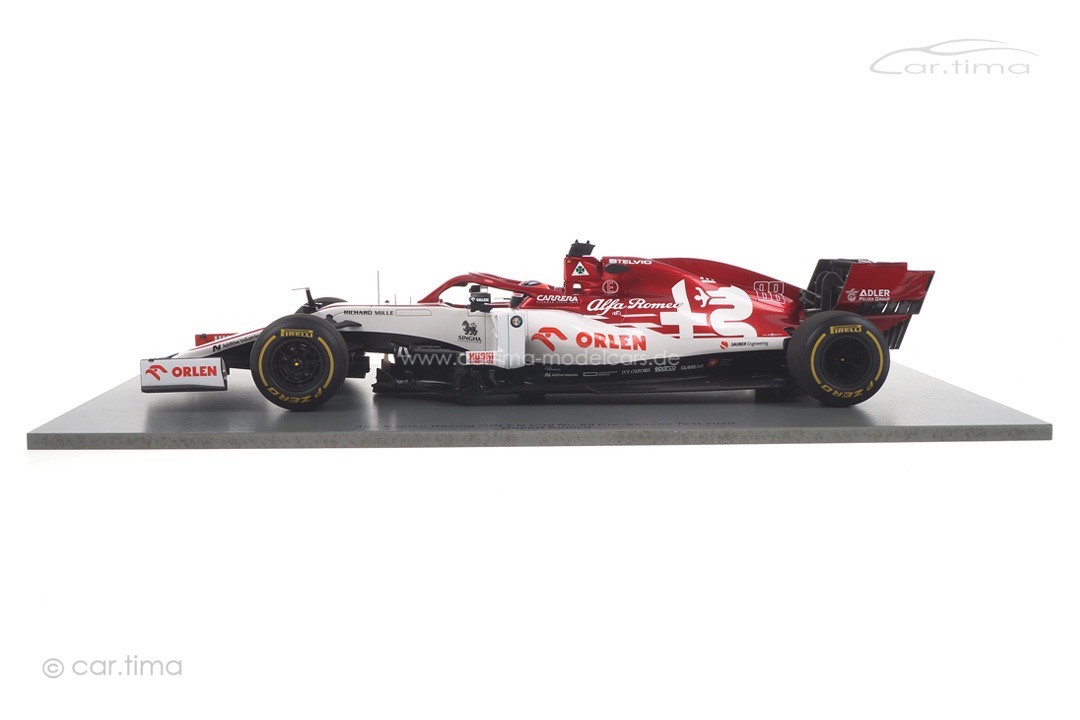 Alfa Romeo Racing C39 Test 2020 Robert Kubica Spark 1:18 18S479