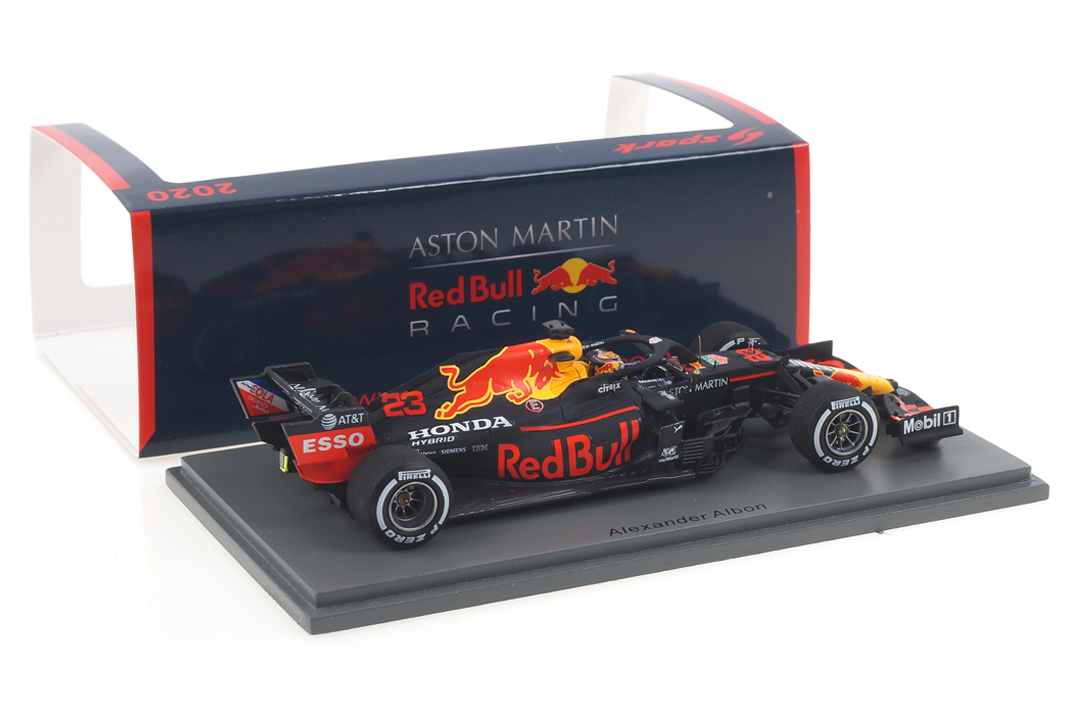 Aston Martin Red Bull RB16 Barcelona Test 2020 Alexander Albon Spark 1:43 S6459