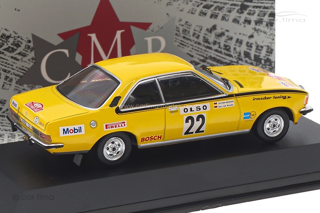 Opel Commodore Rallye Monte Carlo 1973 Röhrl/Berger CMR 1:43 WRC026