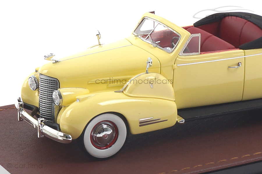 Cadillac V16 Convertible Coupe gelb GLM 1:43 GLM43101601