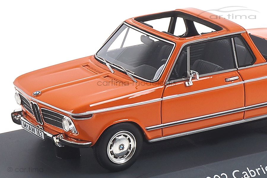 BMW 2002 Baur Cabrio orange Schuco 1:43 450908600