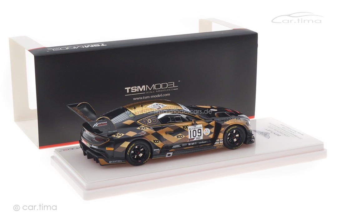 Bentley Continental GT3 24h Spa 2019 Baptista/MacLeod/Morris TSM 1:43 TSM430491