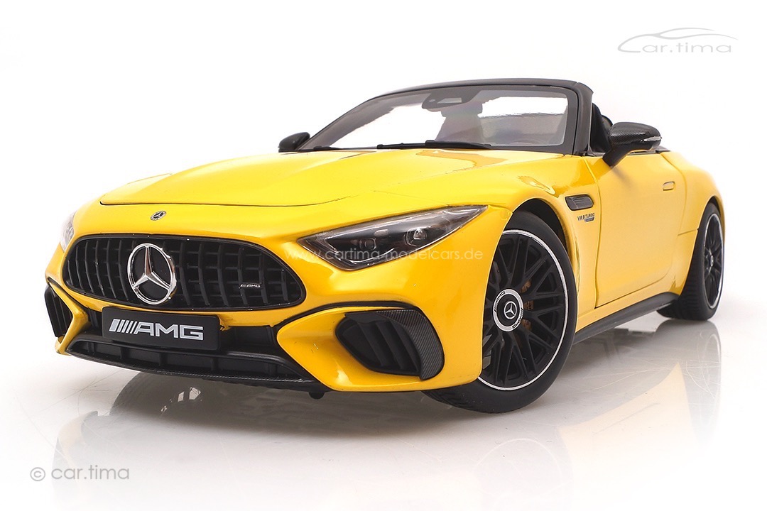 Mercedes-Benz AMG SL 63 4Matic (R232) Sonnen Gelb iScale 1:18 180052