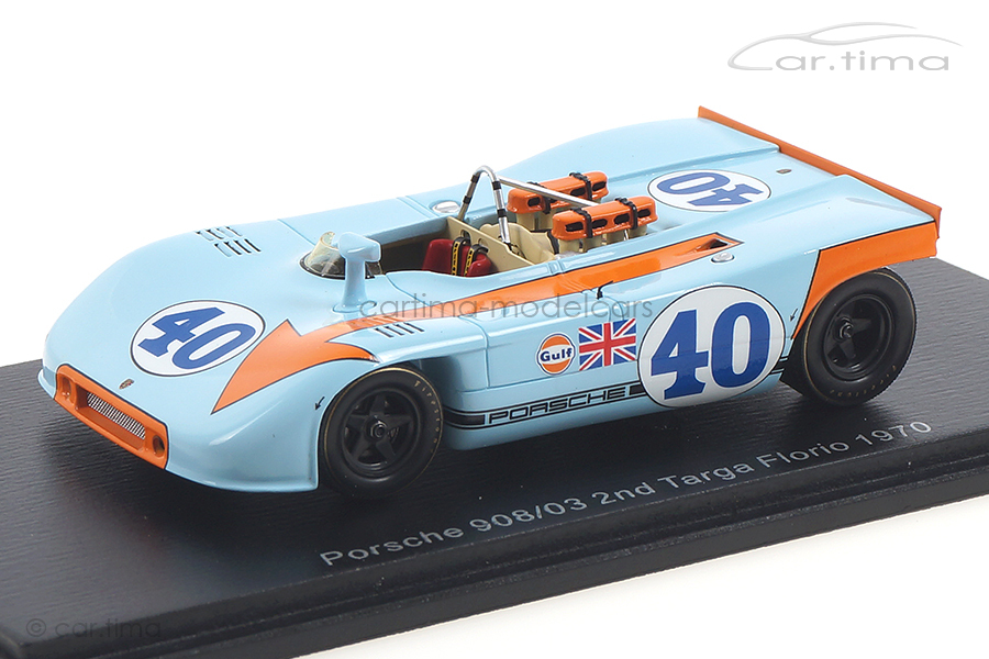 Porsche 908/03 Targa Florio 1970 Rodriguez/Kinnunen Spark 1:43 S4626