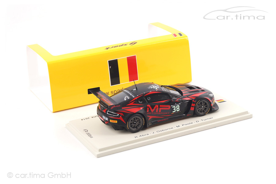 Aston Martin Vantage GT3 24h Spa 2014 Abra/Osborne/Poole/Turner Spark 1:43 SB076