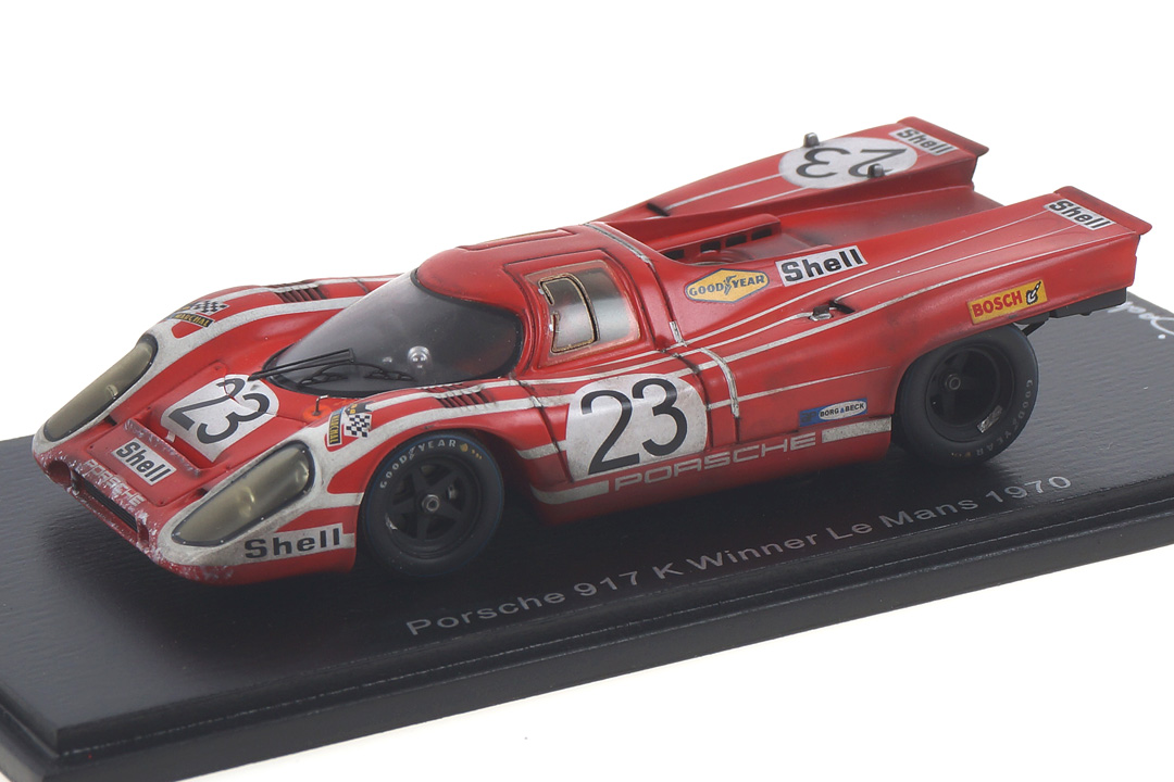 Porsche 917 Winner 24h Le Mans 1970 Attwood/Herrmann car.tima FINISH LINE 1:43