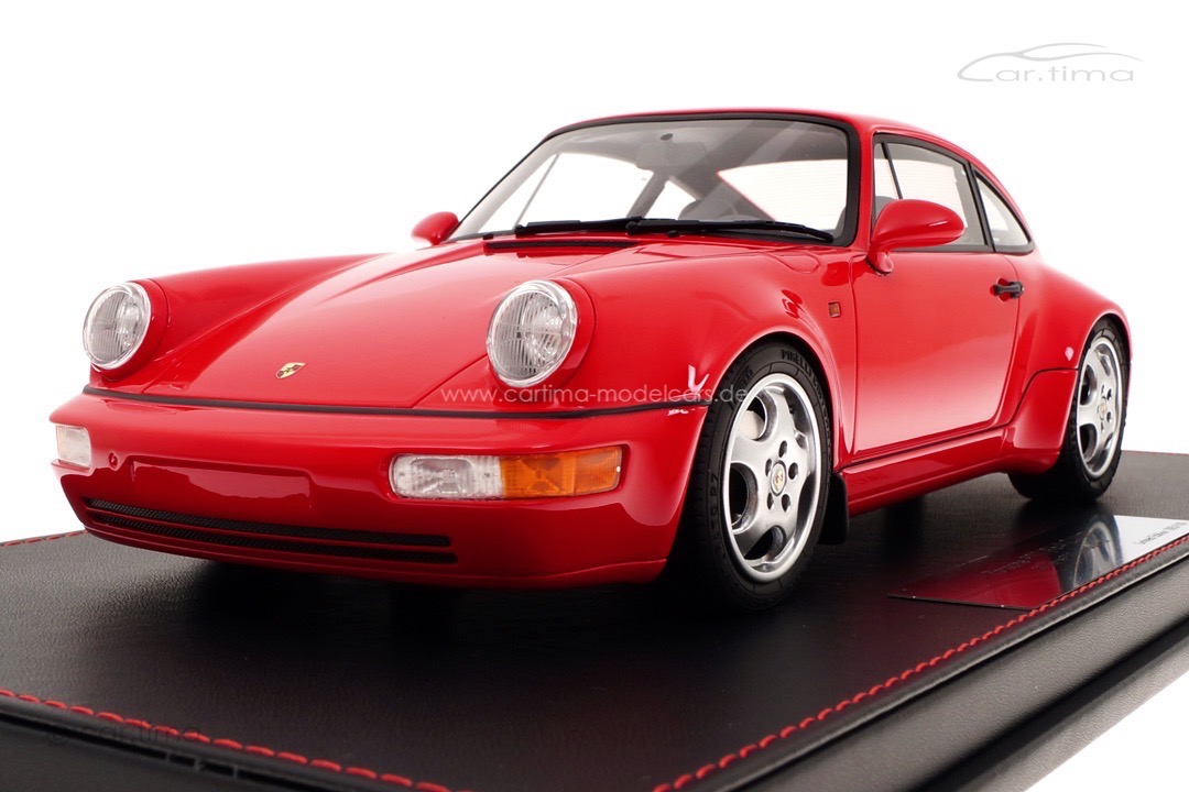 Porsche 911 (964) Carrera 4 WTL 30 Jahre 911 Indischrot car.tima 1:18