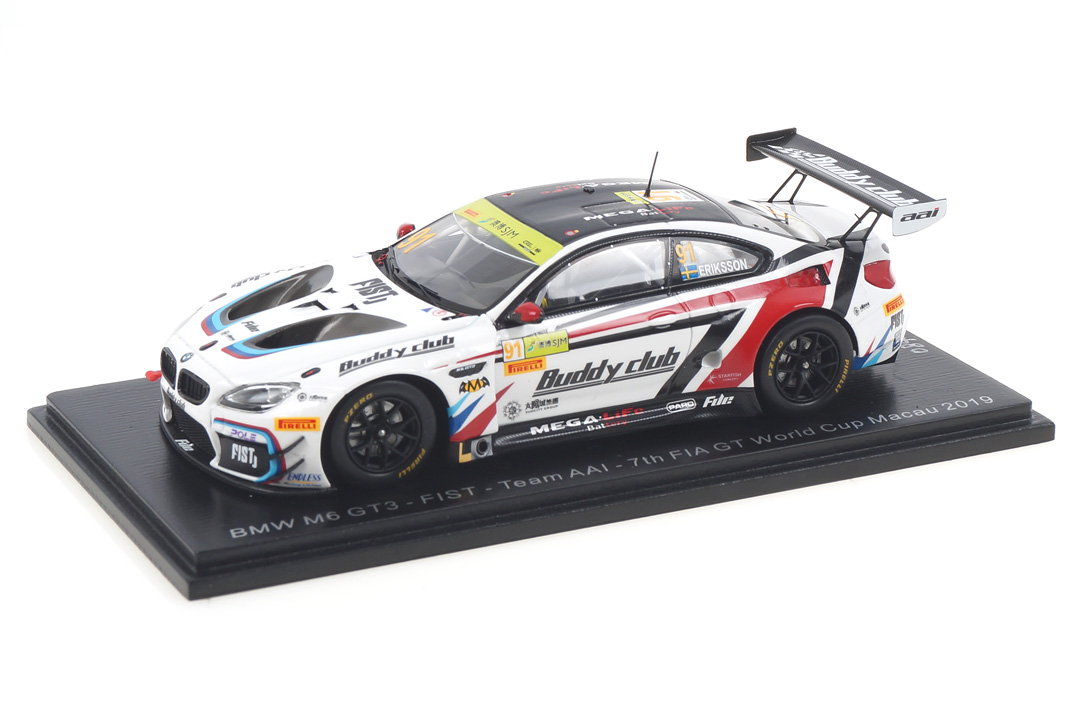 BMW M6 GT3 Macau 2019 Joel Eriksson Spark 1:43 SA215