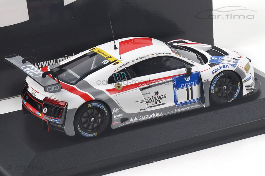 Audi R8 LMS 24h Nürburgring 2016 Bollrath/Ohlsson Minichamps 1:43 437161111