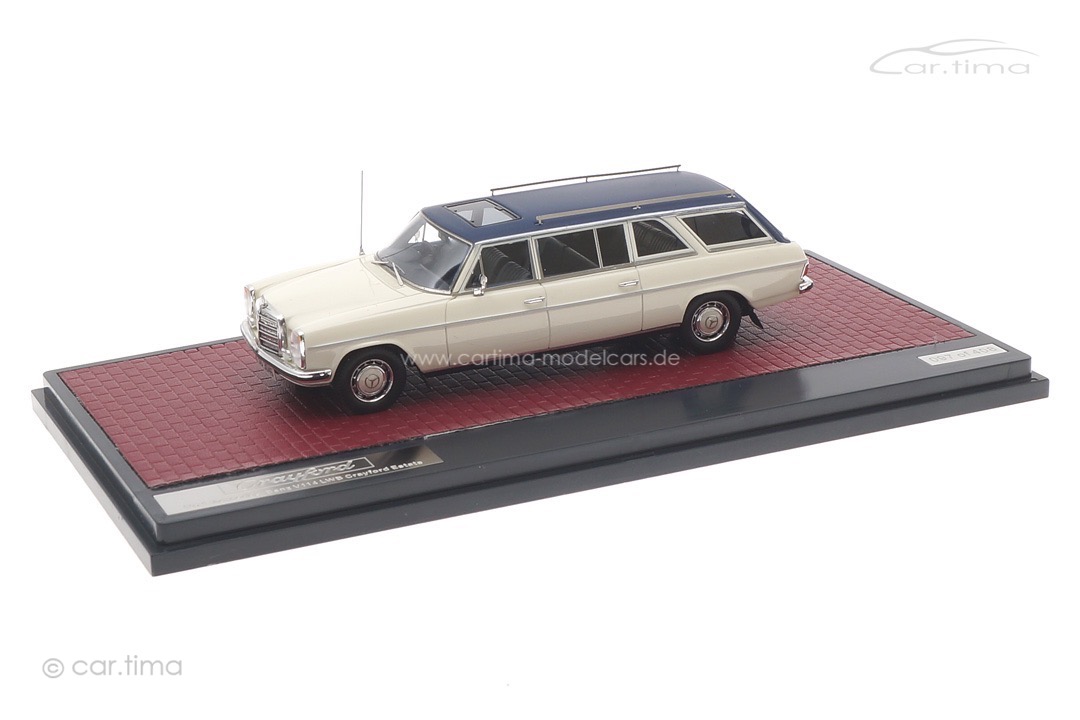 Mercedes-Benz W114 LWB Crayford Estate 1971 weiß Matrix 1:43 MX51302-211