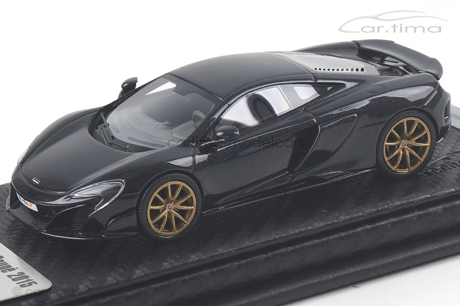 McLaren 675 LT Onix black Tecnomodel 1:43 T43-EX01B