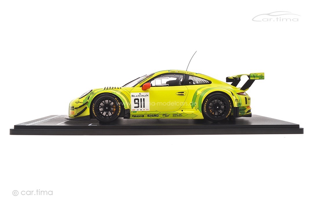 Porsche 911 (991 II) GT3 R Blancpain GT 2018 Makowiecki/Dumas/Werner 1:18 IXO Models