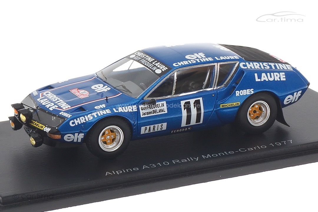 Alpine A310 Rallye Monte Carlo 1977 Fréquelin/Delaval Spark 1:43 S5469