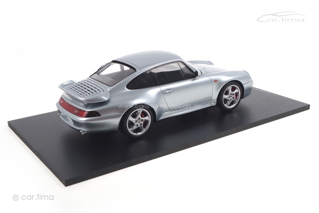 Porsche 911 (993) Turbo silber Spark 1:18 18S468