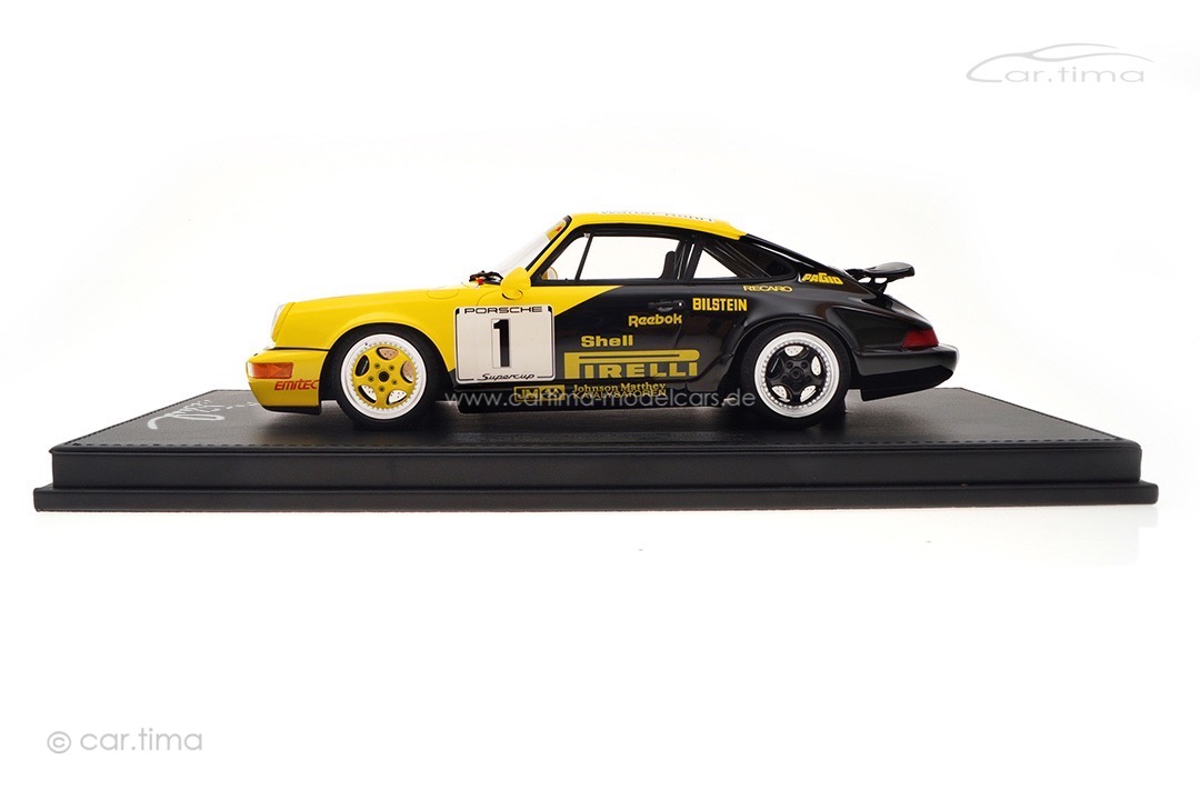 Porsche 911 (964) Supercup Monaco 1993 Originalsignatur Walter Röhrl car.tima 1:18