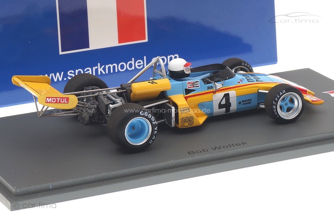 Brabham BT38 3e GP d'Albi F2 1972 Bob Wollek Spark 1:43 SF243