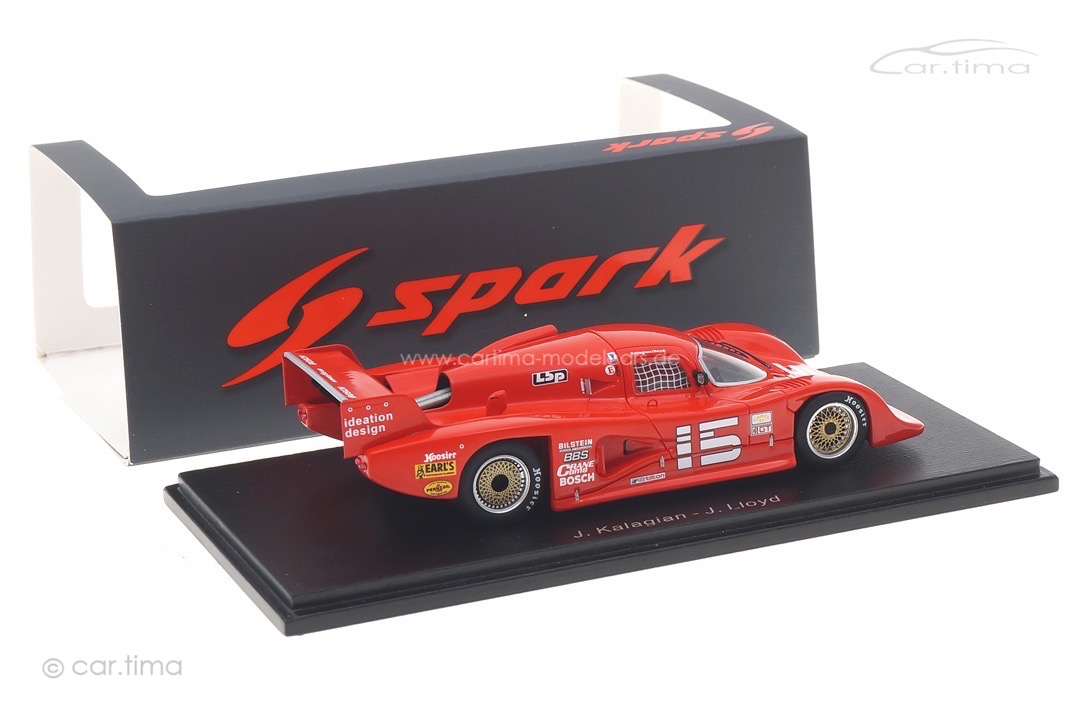 Lola T600 500km Road Atlanta 1984 Kalagian/Lloyd Spark 1:43 S8604