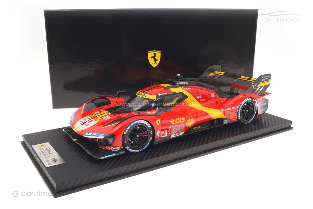 Ferrari 499P Sebring 2023 Fuoca/Molina/Nielsen BBR 1:18 CS18003