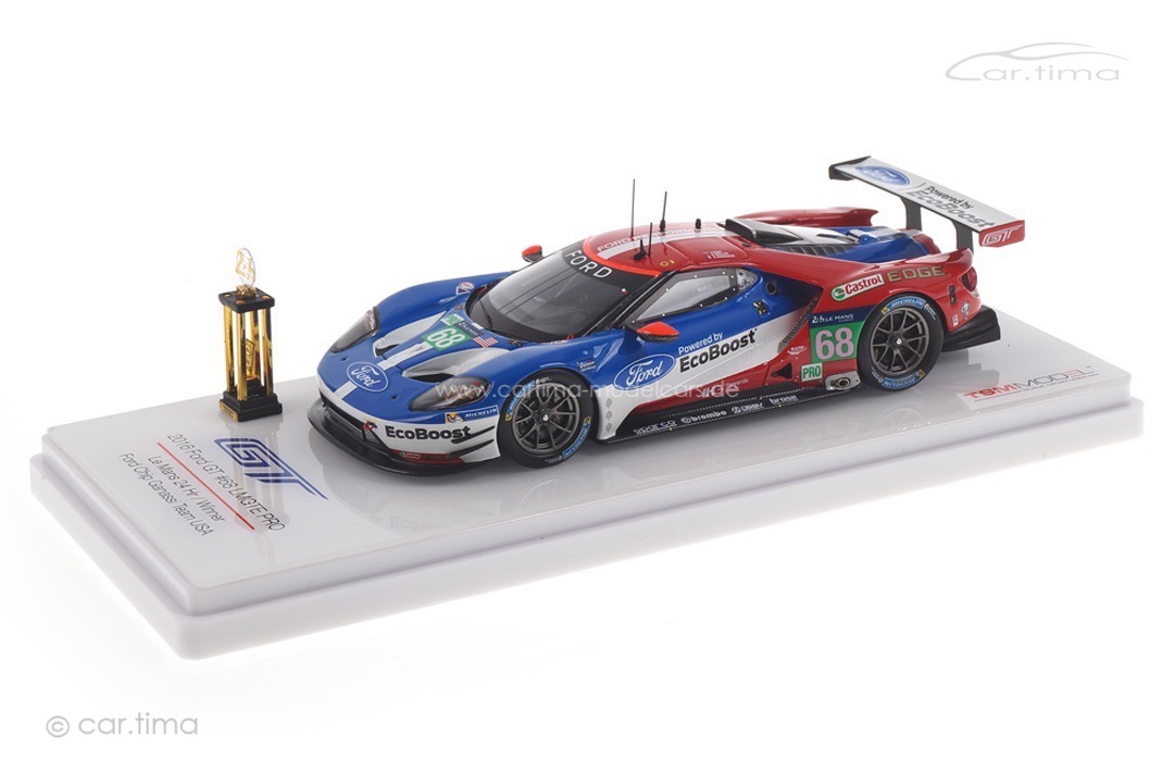 Ford GT Winner LMGTE Pro 24h Le Mans 2016 Special Edition TSM 1:43 TSM430108S