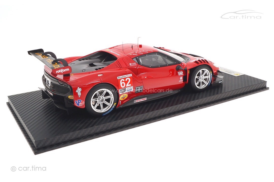 Ferrari 296 GT3 24h Daytona 2023 Calado/Rigon/Pier Guidi BBR 1:18 CS18001