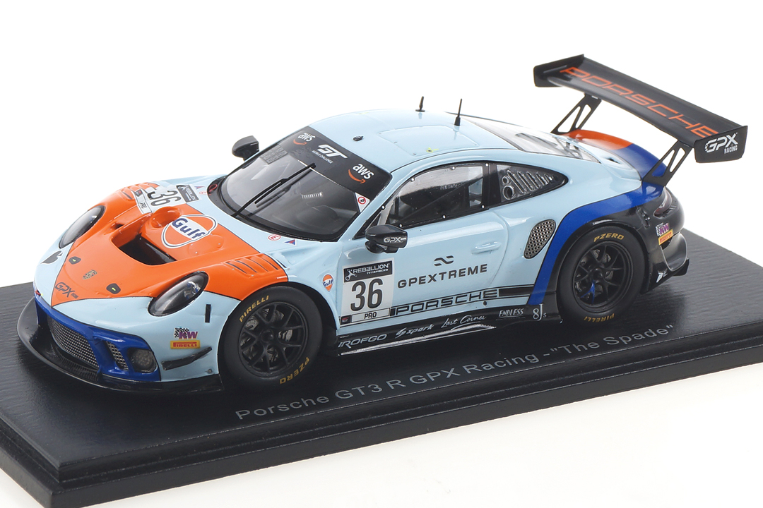 "Porsche 911 GT3 R GPX Racing ""The Spade"" Spark 1:43 SP323"