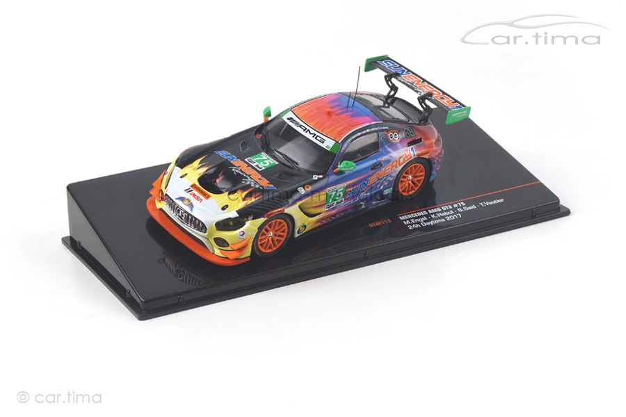 Mercedes-AMG GT3 24h Daytona 2017 Engel/Habul/Said/Vautier IXO Models 1:43 GTM113