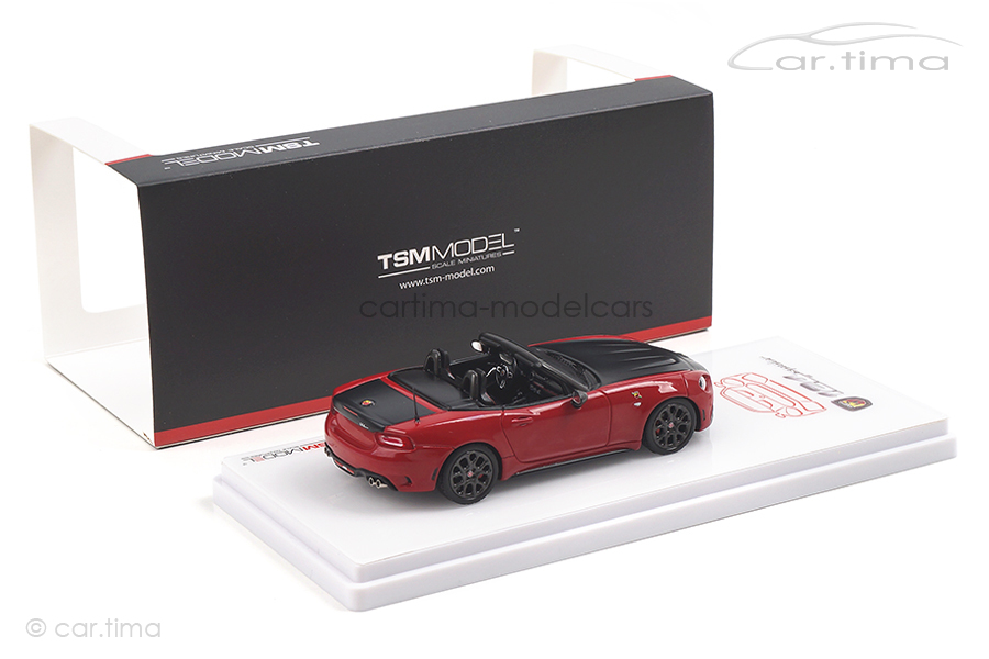 Abarth 124 Spider Costa Brava 1972 red TSM 1:43 TSM430133