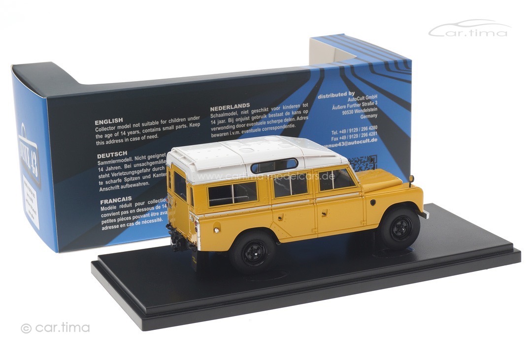 Land Rover 109 Series III 1975 beige Avenue43 1:43 60108