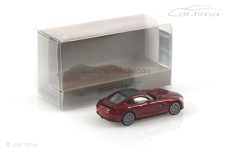 Brabus 600 auf Basis MB AMG GT S 2015 rot Minichamps 1:87 870037321