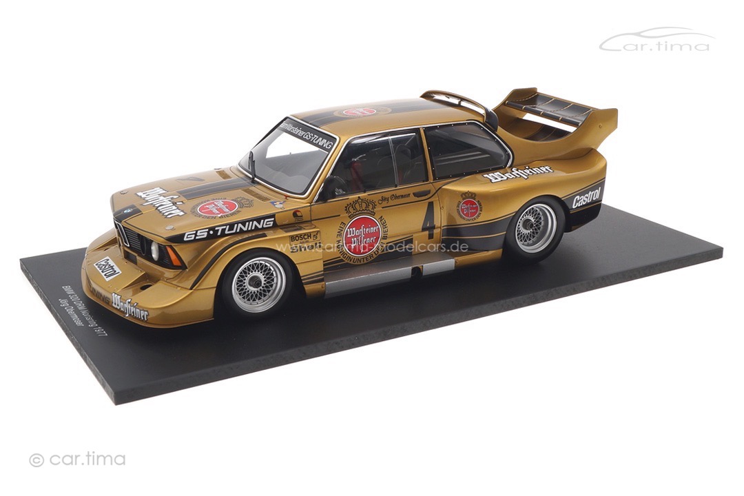 BMW 320 DRM Norisring 1977 Jörg Obermoser Spark 1:18 18S389