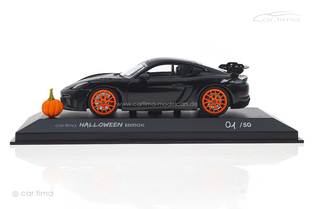 Porsche 718 Cayman GT4 RS Halloween Edition 2024 Minichamps car.tima CUSTOMIZED 1:43