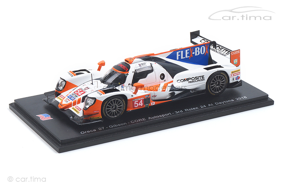 Oreca 07-Gibson 24h Daytona 2018 Bennett/Braun/Dumas Spark 1:43 US037