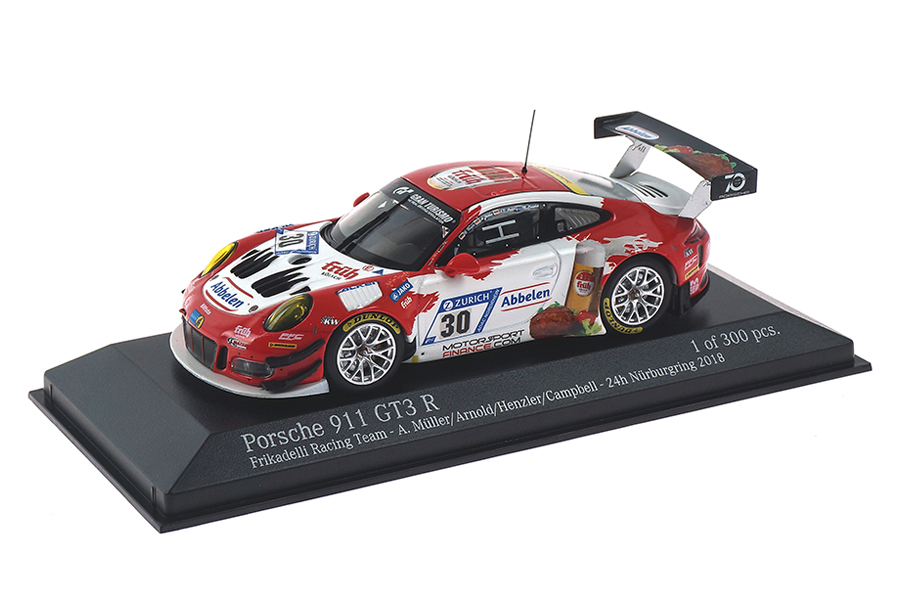 Porsche 911 (991 II) GT3 R Frikadelli Racing 24 Nürburgring 2018 Arnold/Henzler Minichamps 1:43 