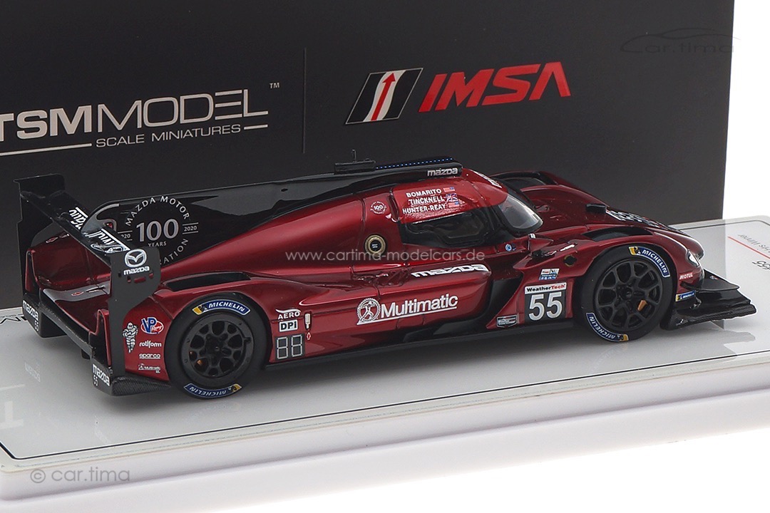 Mazda RT24-P DPI 12h Sebring 2020 Bomarito/Tincknell/Hunter-Reay TSM 1:43 TSM430549