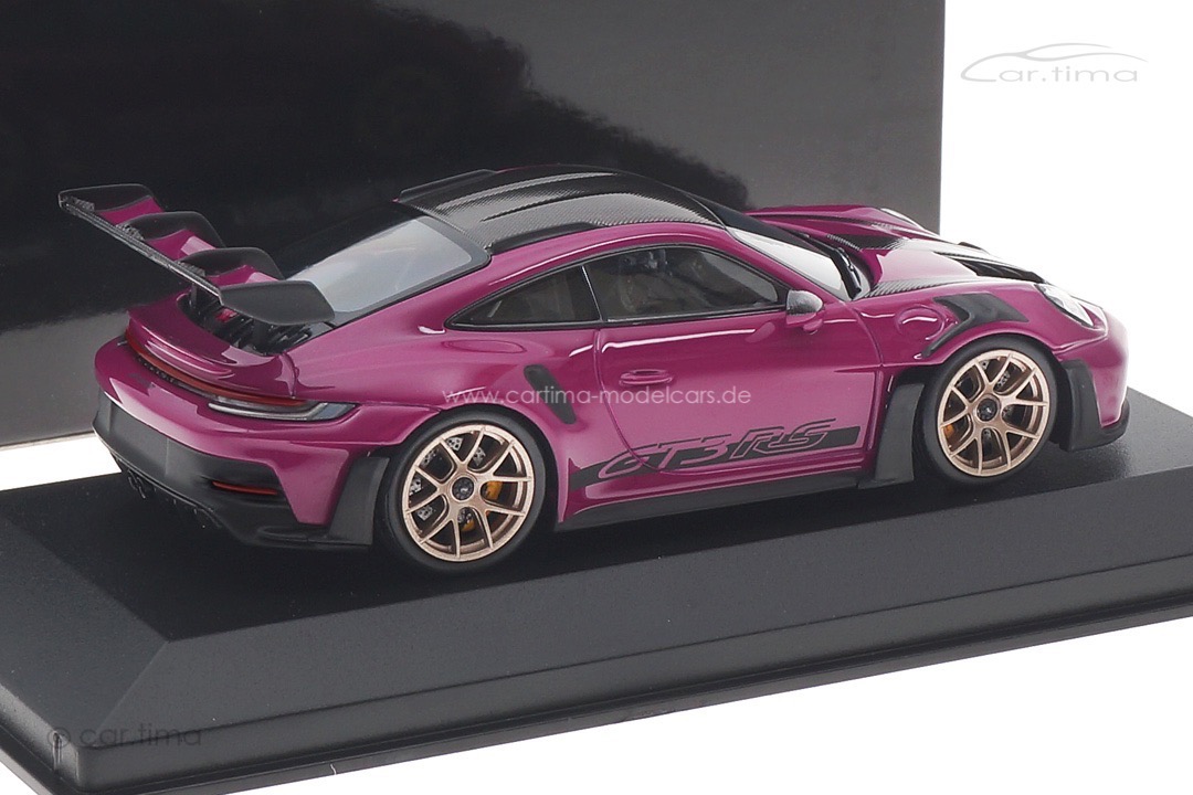 Porsche 911 (992) GT3 RS Weissach Package Sternrubin Neo/Rad Neodyme Minichamps 1:43 413062123