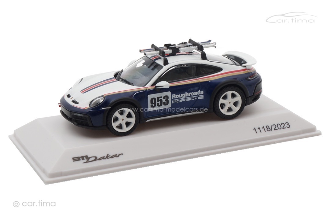 Porsche 911 (992) Dakar Roughroads Design + Ski Spark 1:43 WAP0200040RSKI