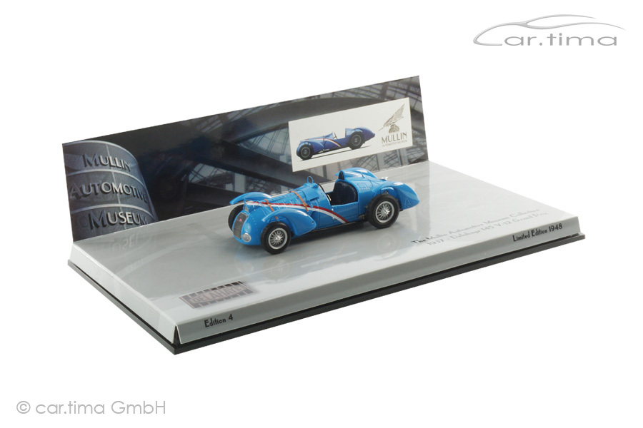 Delahaye 145 V-12 Grand Prix 1937 Minichamps 1:43 437116100