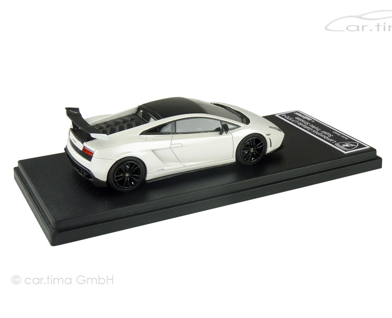 Lamborghini Gallardo LP570-4 Super Trofeo Stradale canopus weiß LookSmart 1:43 LS395B