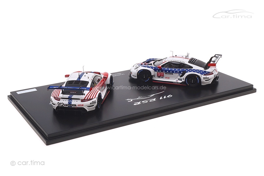 Set Porsche 911 RSR 12h Sebring 2020 #911 / #912 Spark 1:43 WAP0200120P0FW