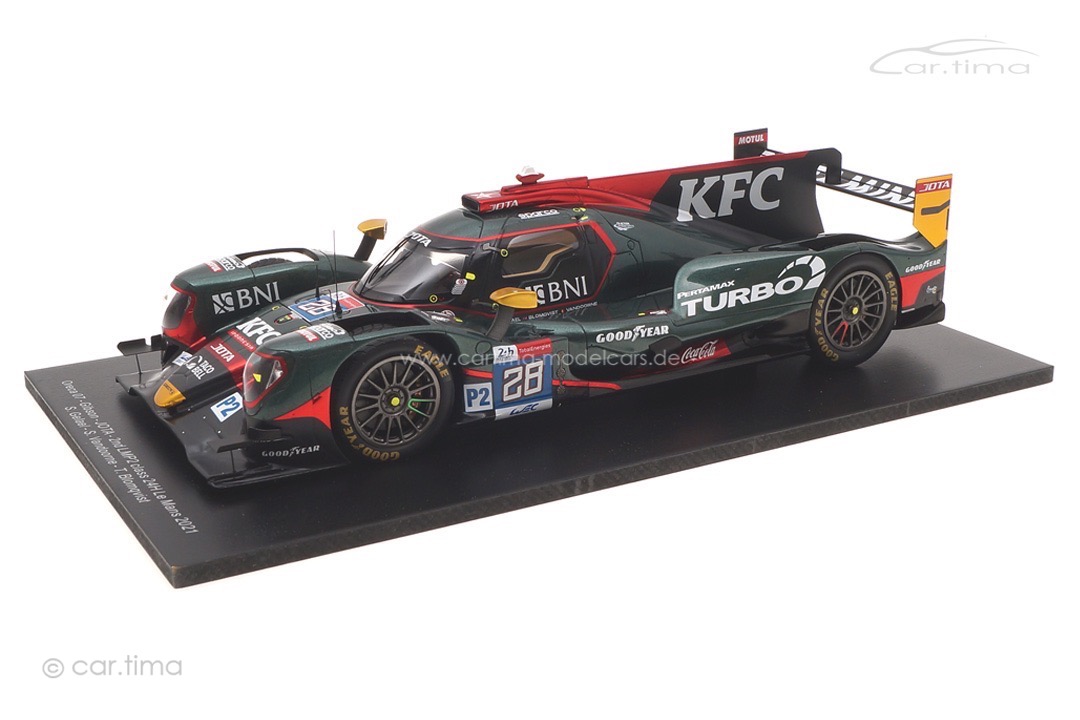 Oreca 07-Gibson 24h Le Mans 2021 Gelael/Vandoorne/Blomqvist Spark 1:18 18S708