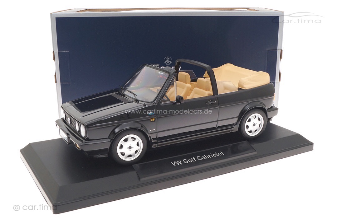 VW Golf 1 Cabriolet schwarz Norev 1:18 188568