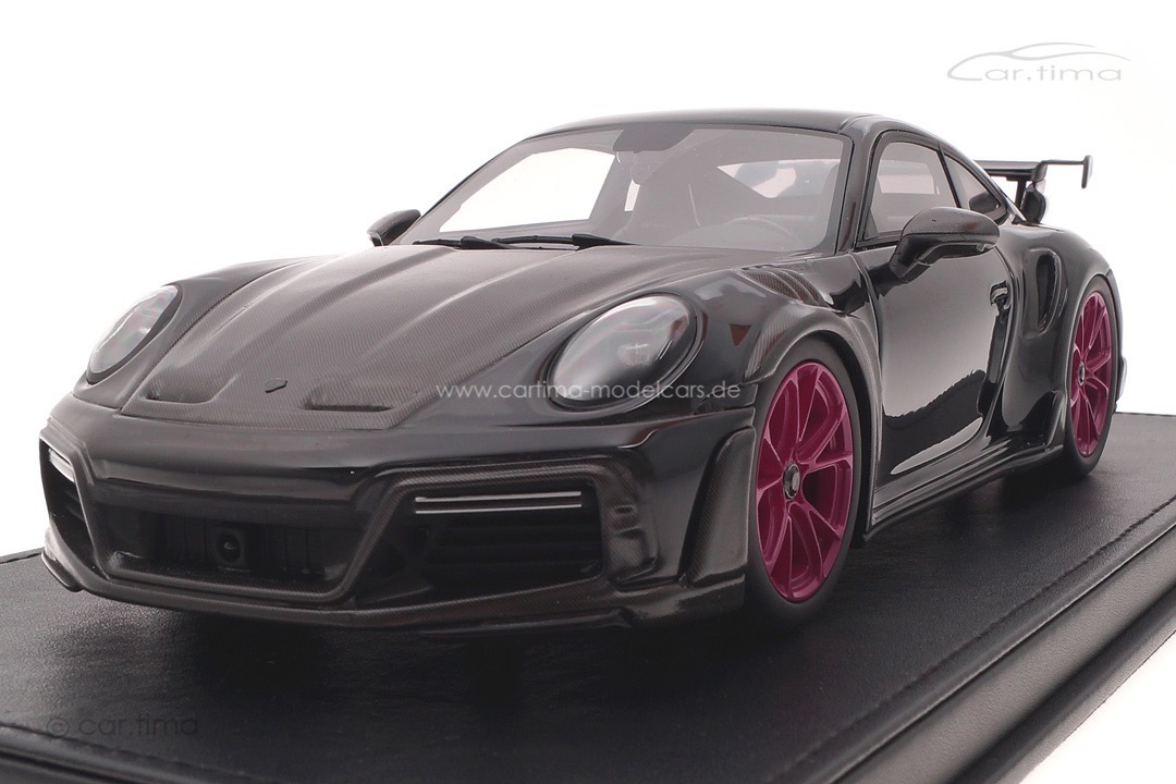 TECHART GTstreet R Basis 992 Schwarz/Rad Sternrubin car.tima CUSTOMIZED 1:18 CAC01823010