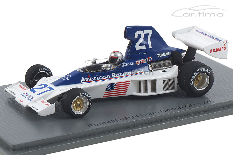 Parnelli VPJ4B GP Long Beach 1976 Mario Andretti Spark 1:43 S1891