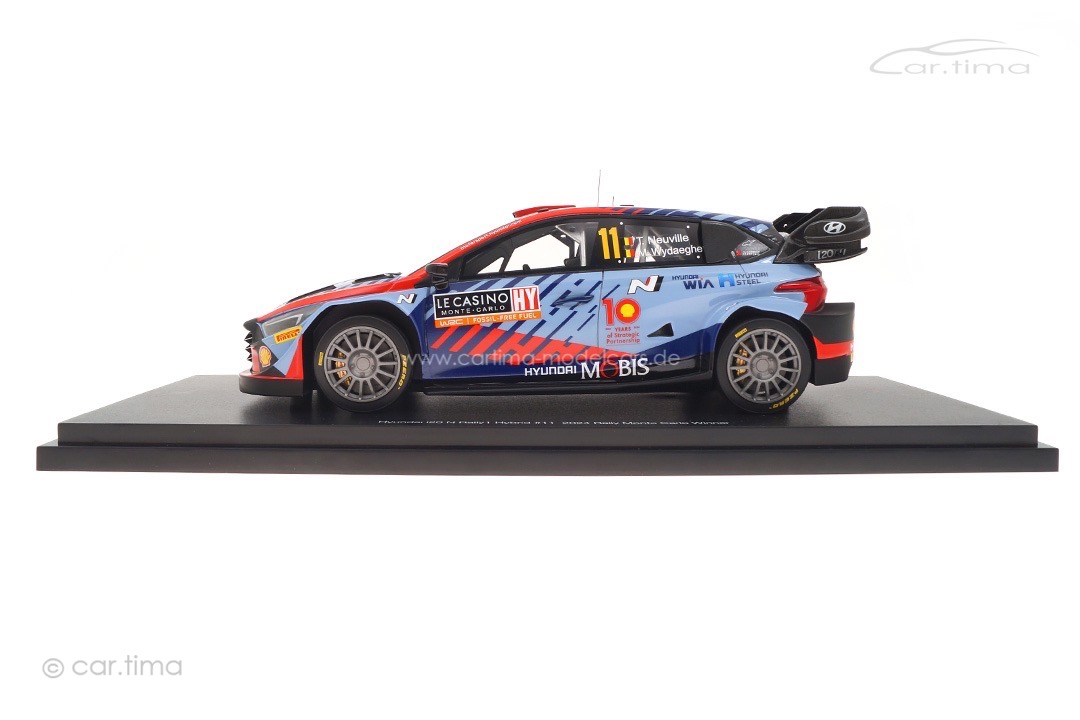 Hyundai I20 Rally1 Hybrid Winner Rallye Monte Carlo 2024 Neuville/Wydaeghe TopSpeed 1:18 TS0580