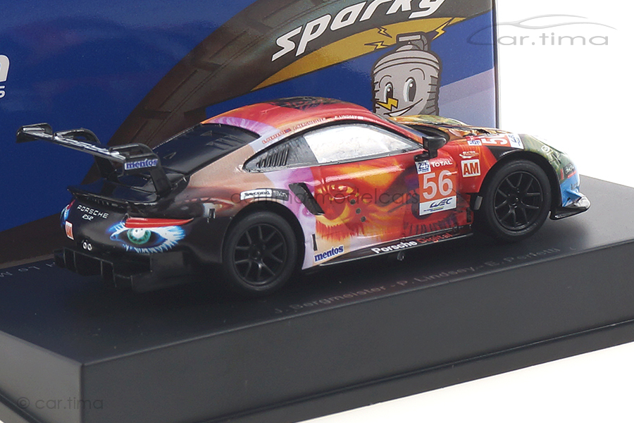 Porsche 911 RSR Class Winner 24h Le Mans 2019 Bergmeister/Lindsey/Perfetti Spark 1:64 Y142